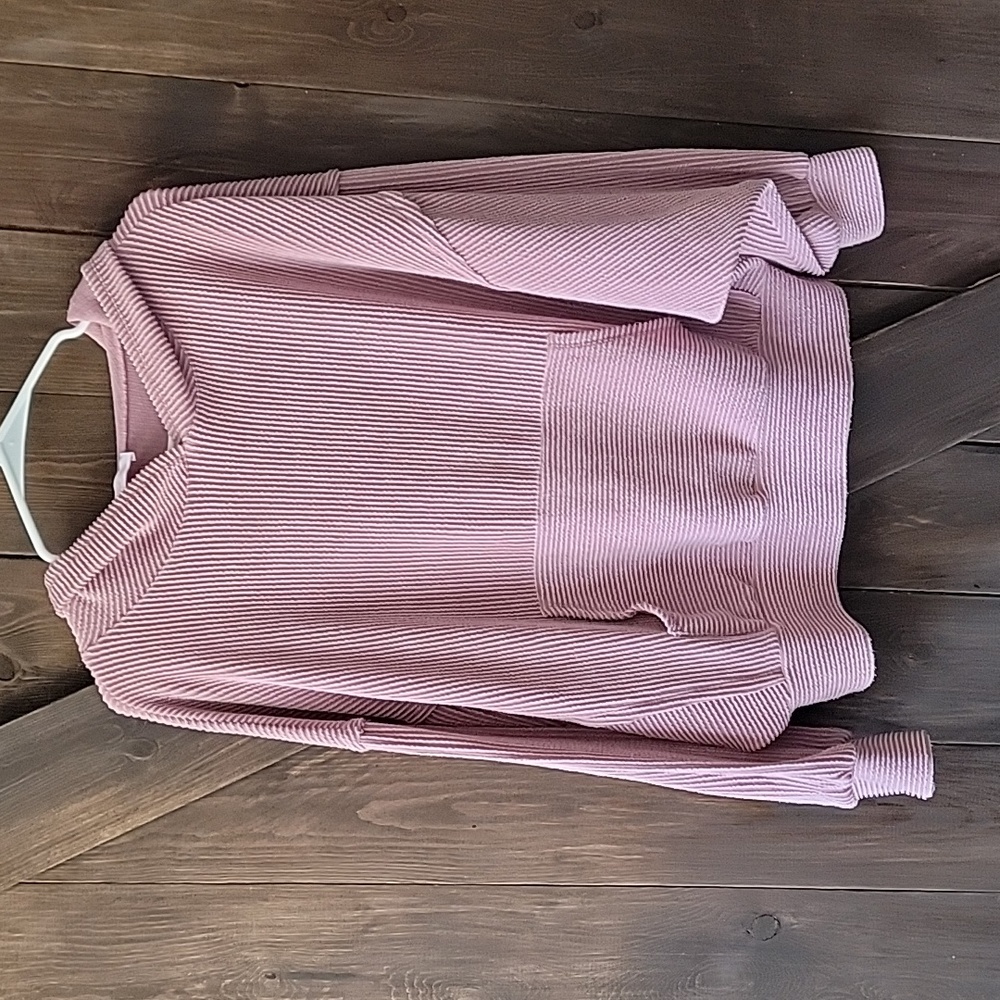 Pink Lily Stylish Splendor Hoodie
